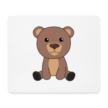 Bear Bear Cute Animals Kids Baby Bear - Mouse Pad (horizontal) - white - Front
