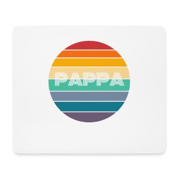 Rainbow Pappa Retro Vintage - Mouse Pad (horizontal) - white - Front