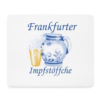 Frankfurter Impfstöffche - Mousepad (Querformat) - Weiß - Vorne