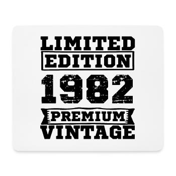 Vintage 1982 funny Birthday Quotes 40 Years 1982 - Mousepad (Querformat) - Weiß - Vorne