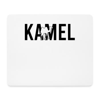 Kamel - Mousepad (Querformat) - Weiß - Vorne