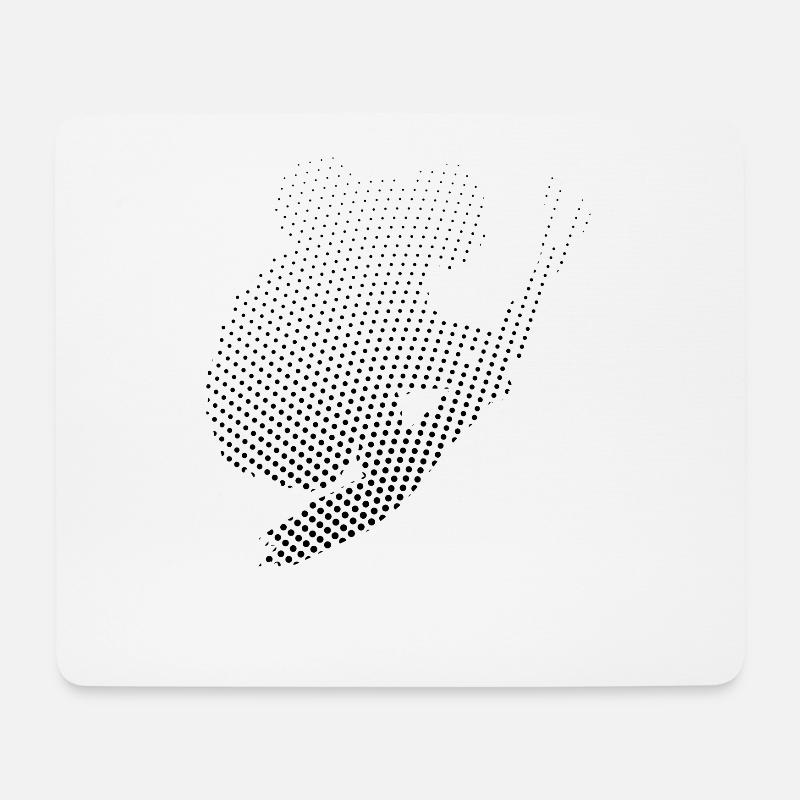 Koala - Mousepad (Querformat) - Weiß