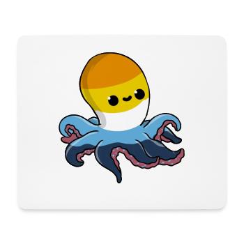 Aroace Oktopus Aroace Pride - Mousepad (Querformat) - Weiß - Vorne