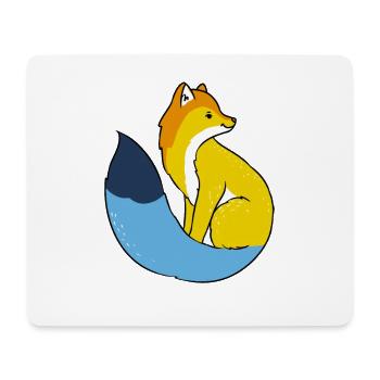 Aroace Fuchs Aroace Pride - Mousepad (Querformat) - Weiß - Vorne