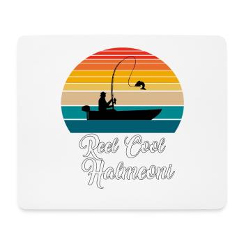 Reel Cool Halmeoni Cadeaux de pêche - Tapis de souris (format paysage) - blanc - Devant