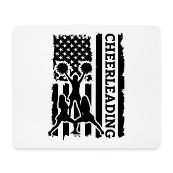 Cheerleading Cheerleader Gift - Mouse Pad (horizontal) - white - Front