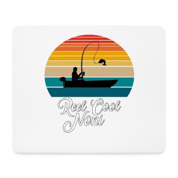 Reel Cool Noni Fishing Gifts - Mouse Pad (horizontal) - white - Front