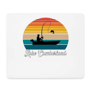 Lake Cumberland Fishing Spot - Mouse Pad (horizontal) - white - Front