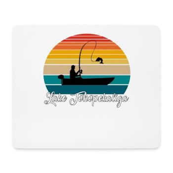 Lake Tohopekaliga Fishing Spot - Mouse Pad (horizontal) - white - Front