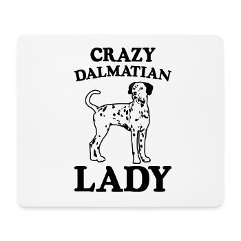 Dalmatian Dog GiftFor Dalmatian Owners - Mouse Pad (horizontal) - white - Front