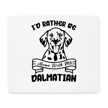 Dalmatian Dog GiftFor Dalmatian Owners - Mouse Pad (horizontal) - white - Front
