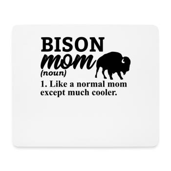 Bison Buffalo Water Buffalo National Park - Mouse Pad (horizontal) - white - Front