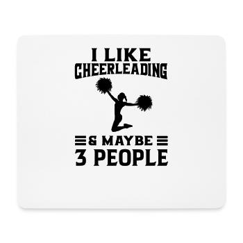Cheerleading Cheerleader Gift - Mouse Pad (horizontal) - white - Front