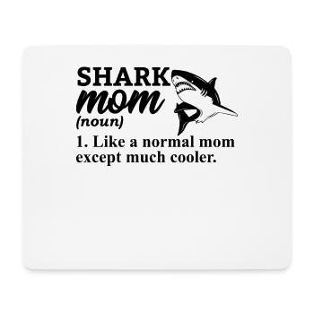 Hai Weißer Hai Haie Megalodon Haifisch Hammerhai - Mousepad (Querformat) - Weiß - Vorne