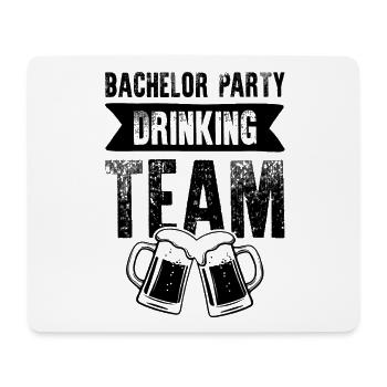 Bachelor Party Drinking Team - Mousepad (Querformat) - Weiß - Vorne