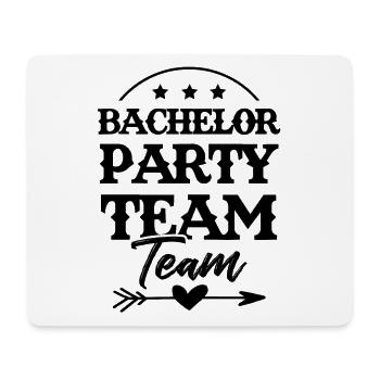 Bachelor Party Drinking Team - Mousepad (Querformat) - Weiß - Vorne