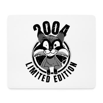 Limited Edition 2004 Crazy Raccoon Raccoon - Mouse Pad (horizontal) - white - Front