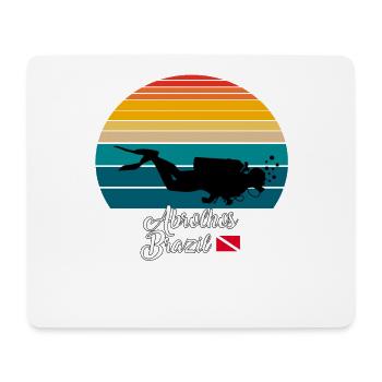 Abrolhos Brazil Diving - Mousepad (Querformat) - Weiß - Vorne