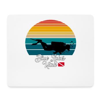 Blue Lakes Utah Diving - Mousepad (Querformat) - Weiß - Vorne