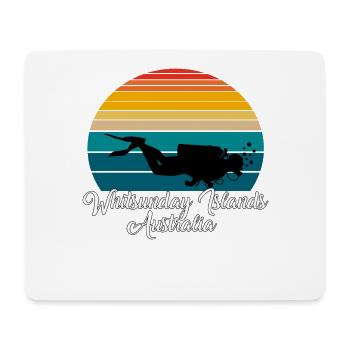 Whitsunday Islands Australie Plongée - Tapis de souris (format paysage) - blanc - Devant