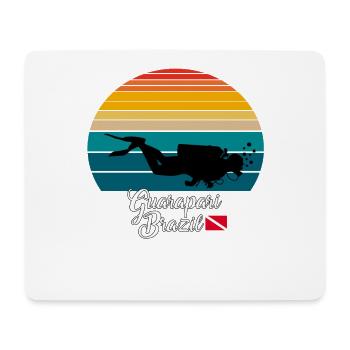 Guarapari Brazil Diving - Mousepad (Querformat) - Weiß - Vorne