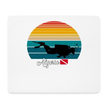 Algeria Scuba Diving Gift - Mousepad (Querformat) - Weiß - Vorne