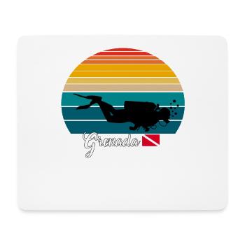 Grenada Scuba Diving Gift - Mousepad (Querformat) - Weiß - Vorne