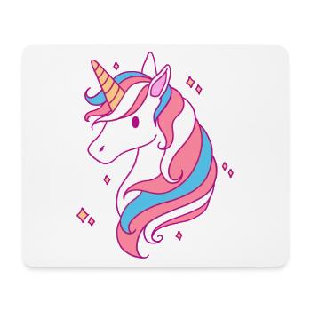 Trans Pride Unicorn LGBT Trans Ally - Mouse Pad (horizontal) - white - Front