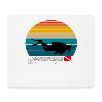 Mozambique Scuba Diving Gift - Mousepad (Querformat) - Weiß - Vorne