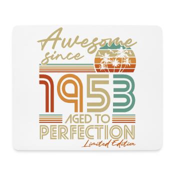 1953 Vintage Vintage Retro Birthday Gift - Mouse Pad (horizontal) - white - Front