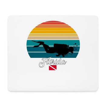 Florida Scuba Diving Poison - Mouse Pad (horizontal) - white - Front