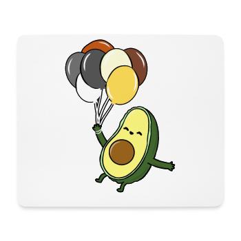 Avocado Balloon Gay Bear Pride - Mouse Pad (horizontal) - white - Front