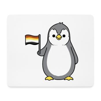 Pinguin Gay Bear Pride - Mousepad (Querformat) - Weiß - Vorne