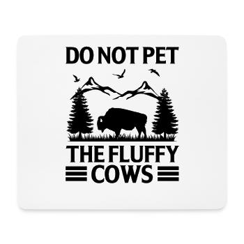 Bison Buffalo Water Buffalo National Park - Mouse Pad (horizontal) - white - Front