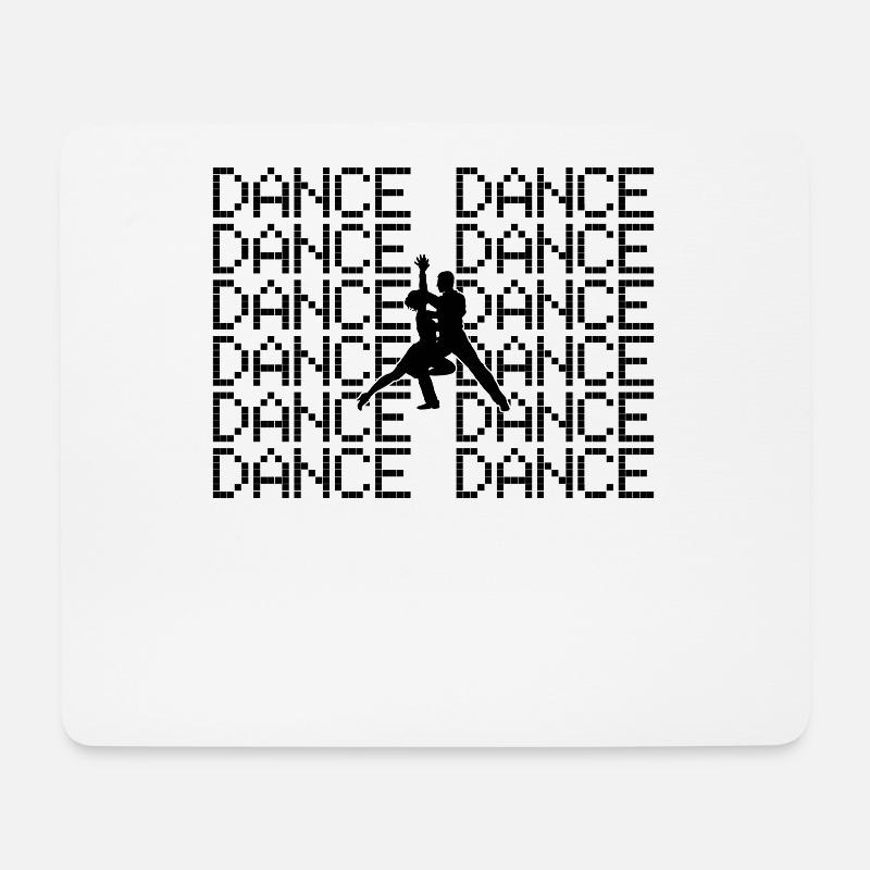 tanzen - Mousepad (Querformat) - Weiß