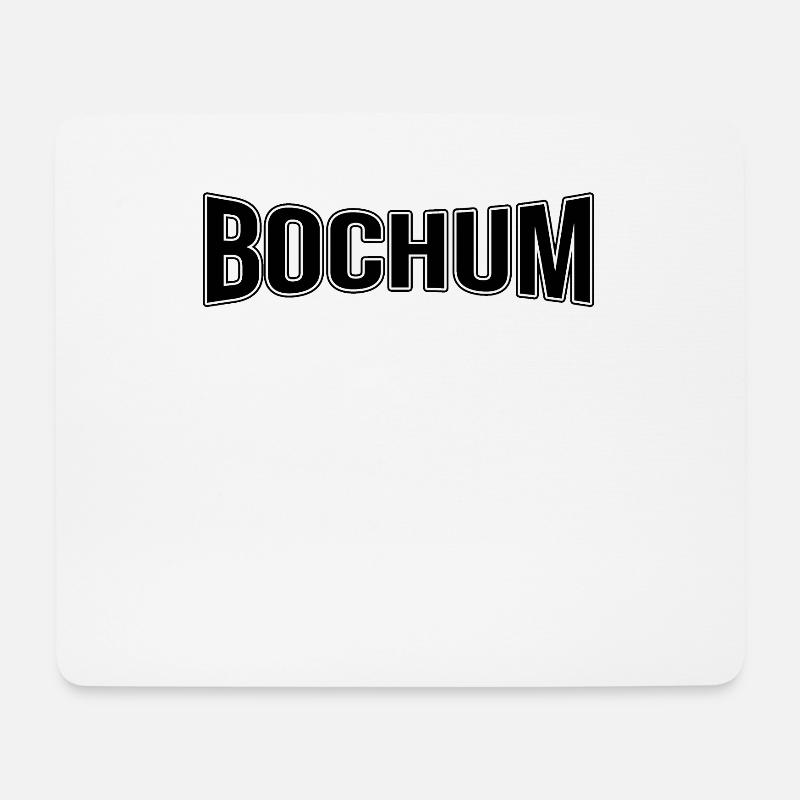 Bochum - Mousepad (Querformat) - Weiß