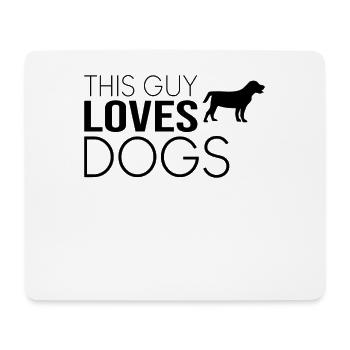 Typ Hund Spruch - Mousepad (Querformat) - Weiß - Vorne