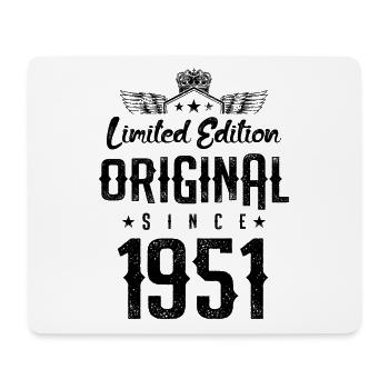 Édition limitée 1951 - Tapis de souris (format paysage) - blanc - Devant
