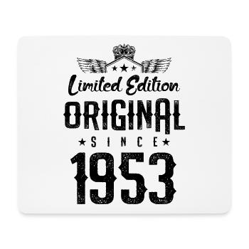 1953 limited edition - Mousepad (Querformat) - Weiß - Vorne