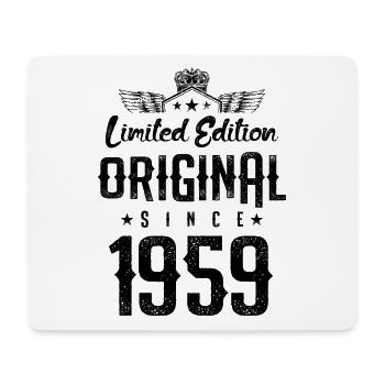 1959 limited edition - Mousepad (Querformat) - Weiß - Vorne
