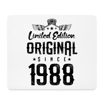 1988 limited edition - Mousepad (Querformat) - Weiß - Vorne