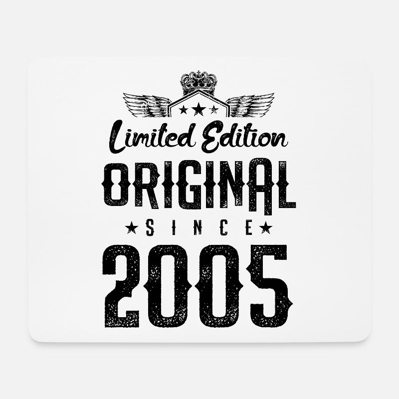 2005 limited edition - Mousepad (Querformat) - Weiß