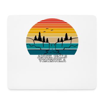 Angel Falls Venezuela - Mouse Pad (horizontal) - white - Front