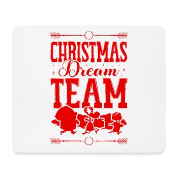 Christmas Dream team - Mouse Pad (horizontal) - white - Front