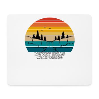 Mcway Falls California - Mousepad (Querformat) - Weiß - Vorne