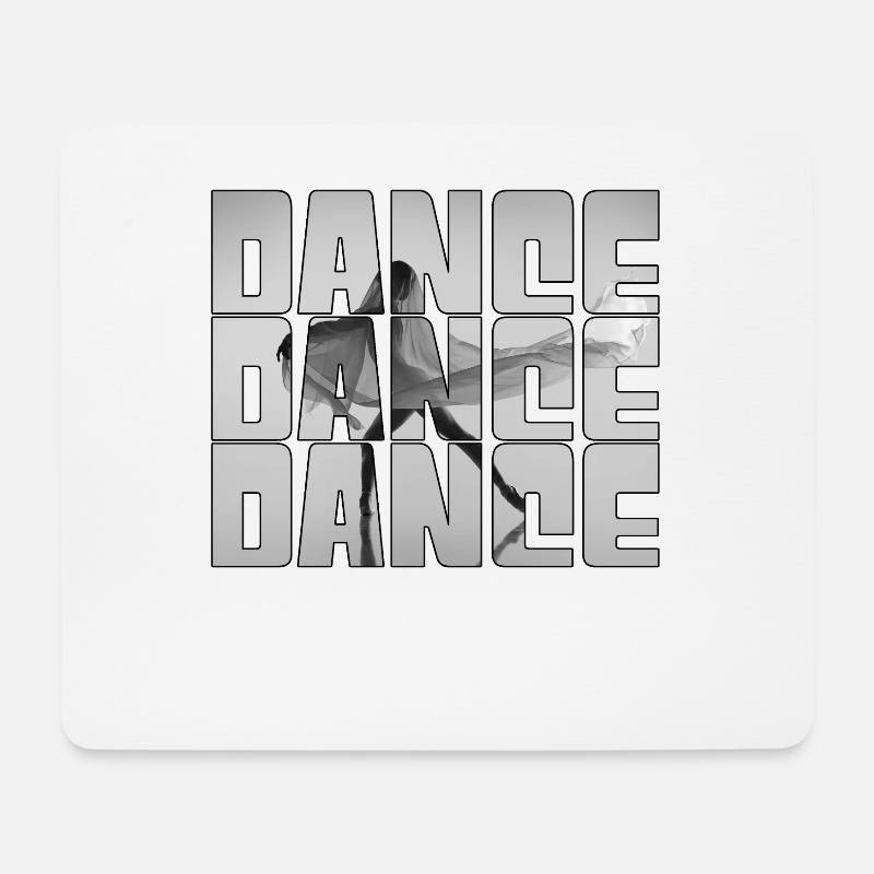 Tanzen - Mousepad (Querformat) - Weiß