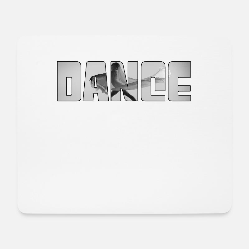 Tanzen - Mousepad (Querformat) - Weiß