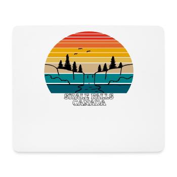 Shale Falls Canada - Mouse Pad (horizontal) - white - Front