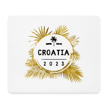 Croatia 2023 Colorful - Mouse Pad (horizontal) - white - Front