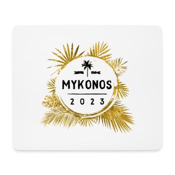 Mykonos 2023 Colorful - Mouse Pad (horizontal) - white - Front